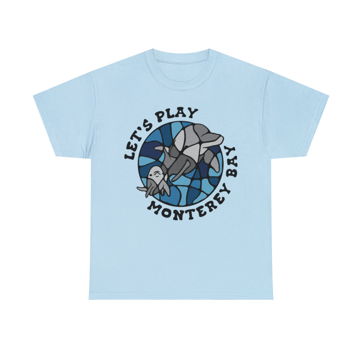 Let's Play Monterey Bay Unisex Heavy Cotton Tee
