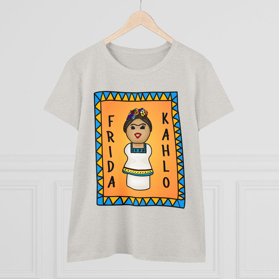 Thumbnail: Frida Kahlo Women's Midweight Cotton Tee