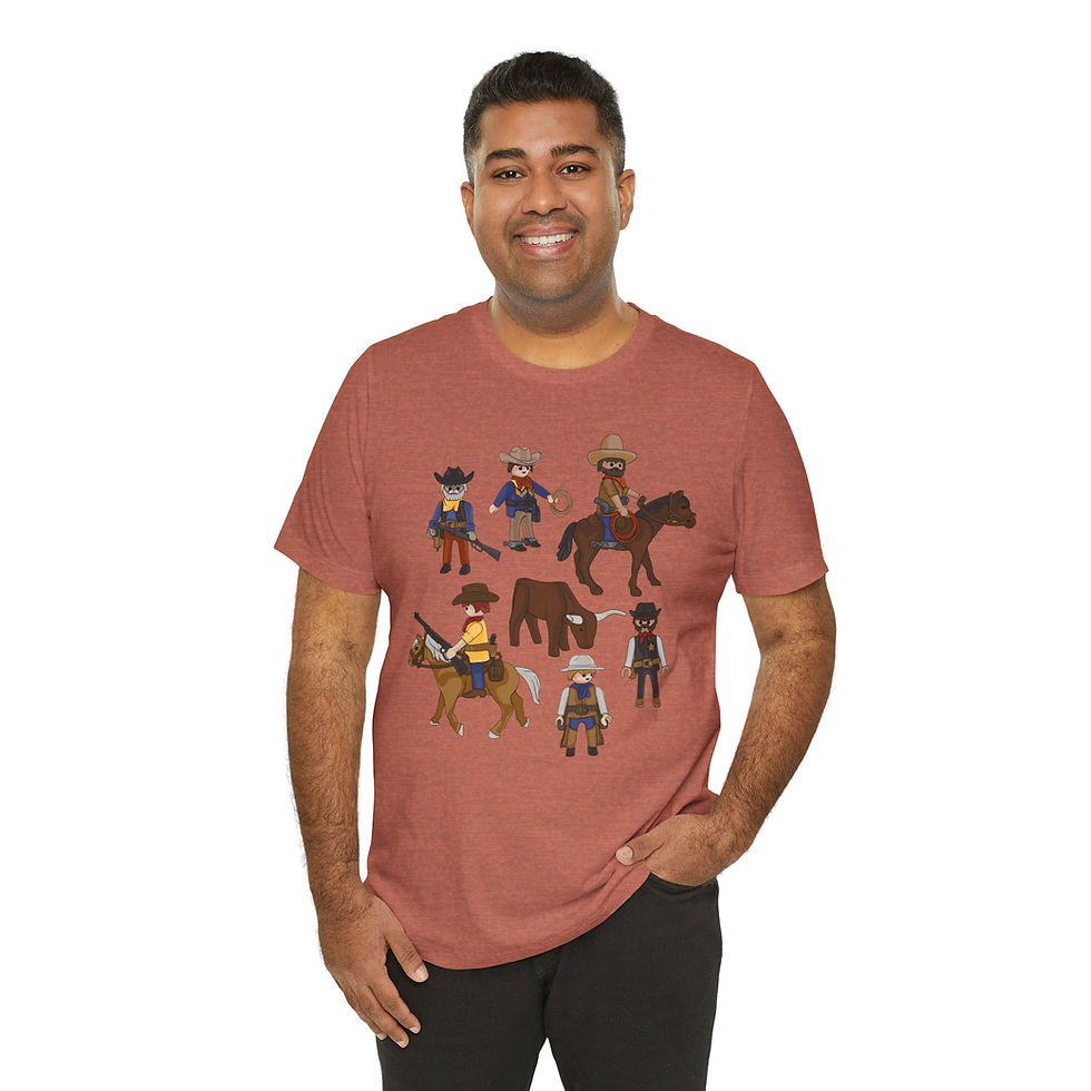 Thumbnail: Wild West Cowboys Toys Unisex Tee