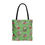 Thumbnail: Rhino Ugly Christmas Sweater Contest All-Over Print Tote Bag 