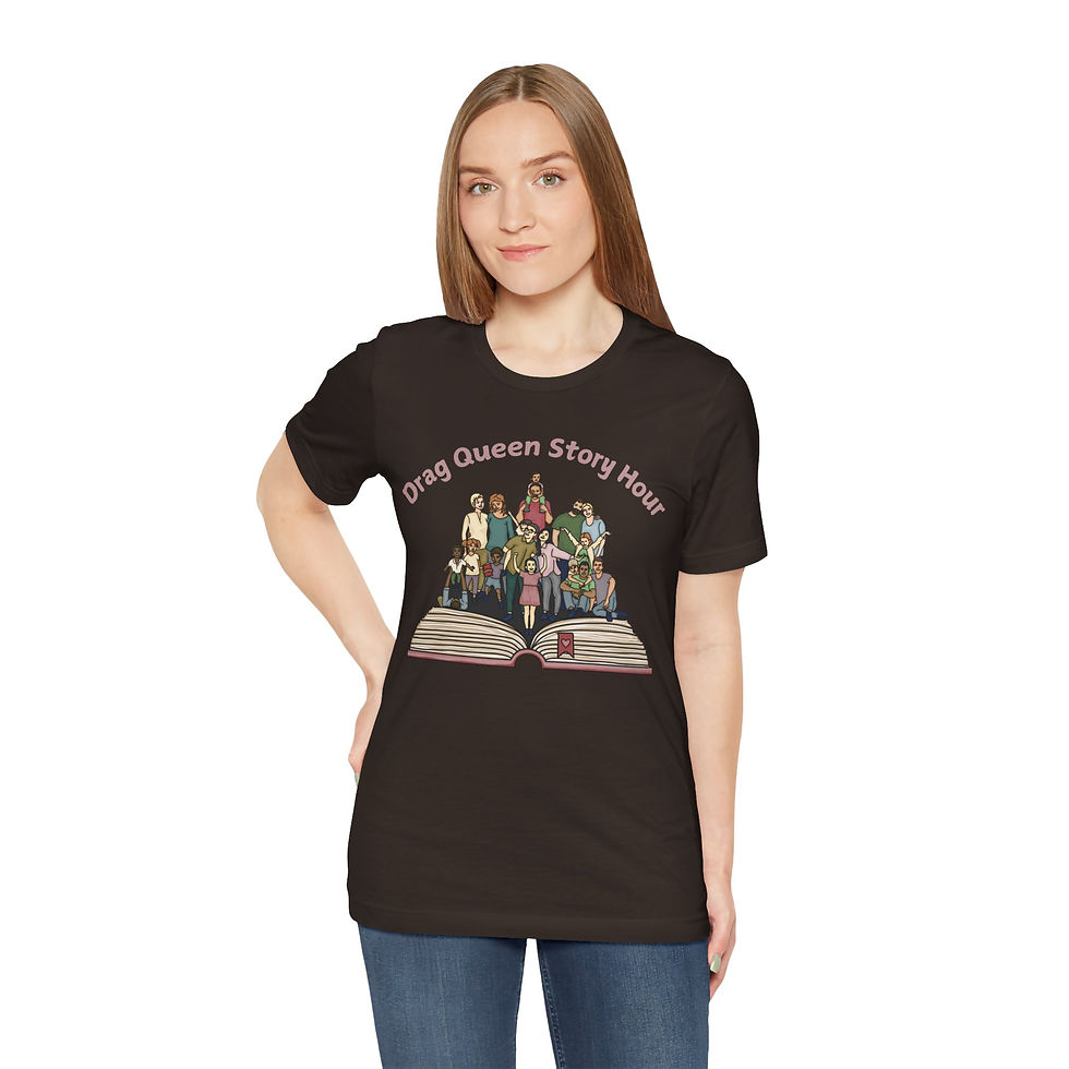 Thumbnail: Drag Queen Story Hour Unisex Jersey Short Sleeve Tee