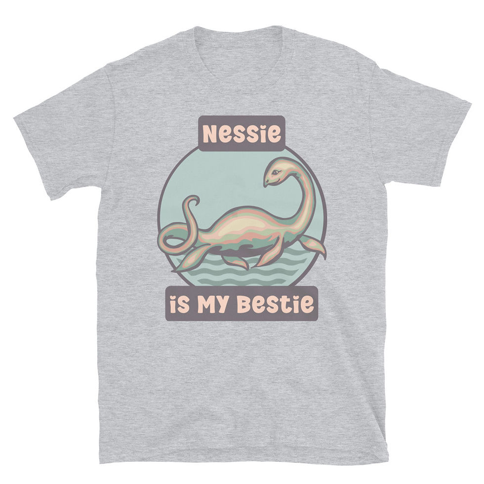 Thumbnail: Nessie is my Bestie Short-Sleeve Unisex T-Shirt