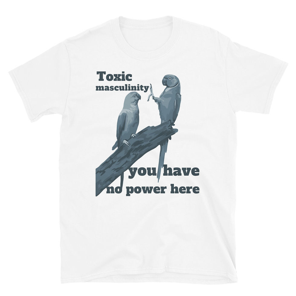 Thumbnail: Toxic Masculinity You Have No Power Here Short-Sleeve Unisex T-Shirt