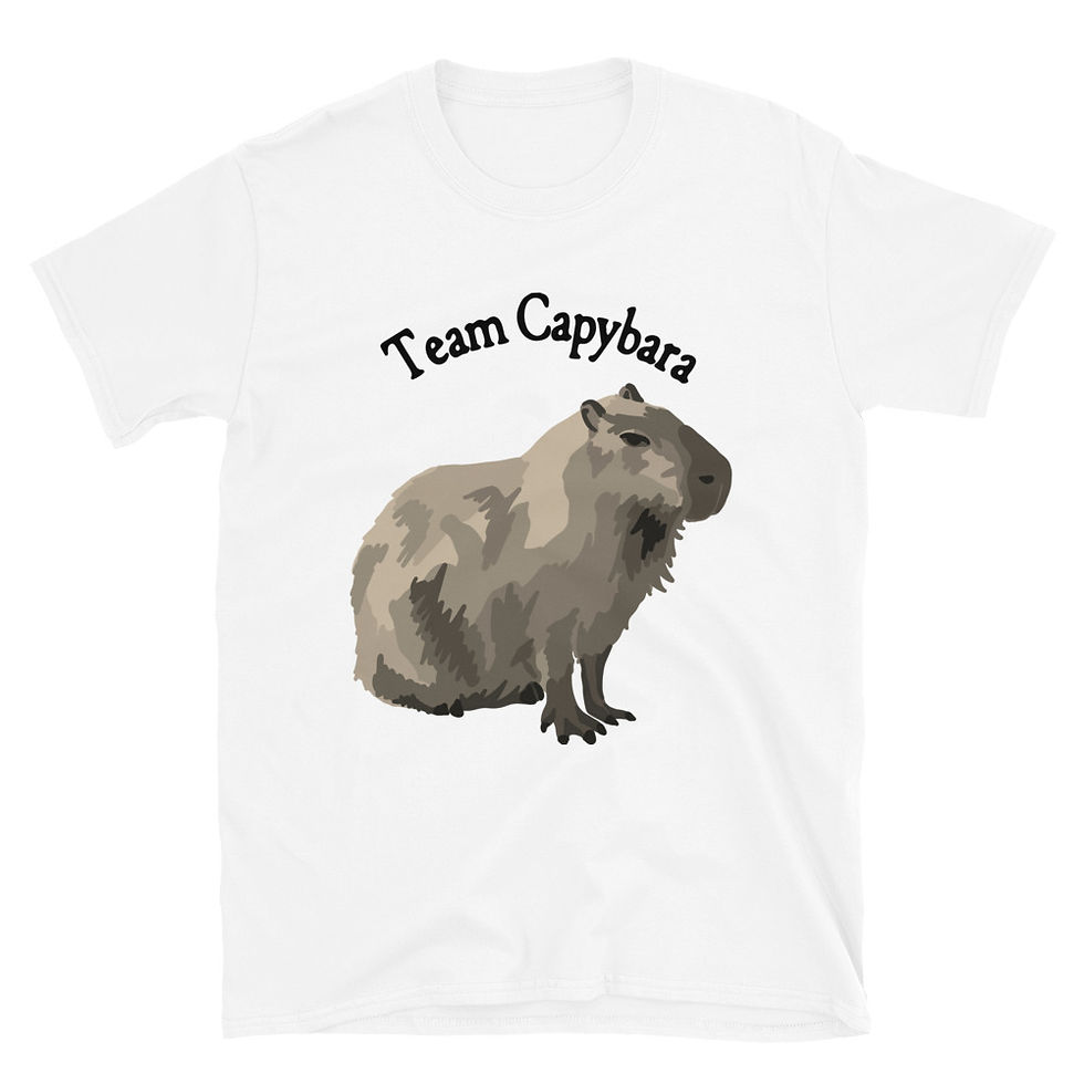 Thumbnail: Team Capybara Short-Sleeve Unisex T-Shirt