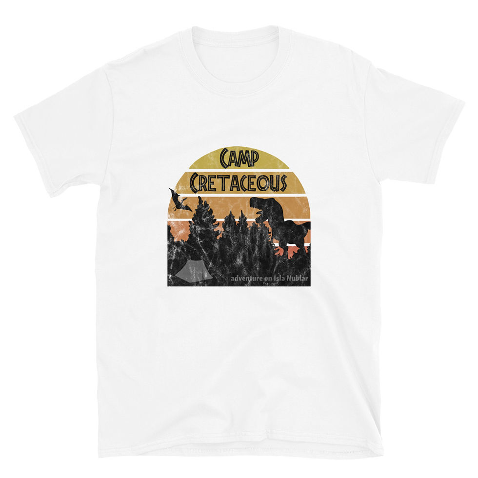 Thumbnail: Camp Cretaceous (distressed) - Short-Sleeve Unisex T-Shirt