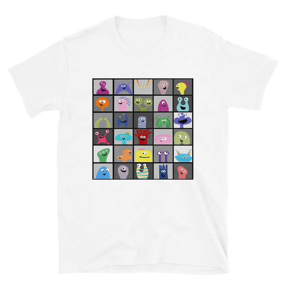 Thumbnail: Monster Boxes - Short-Sleeve Unisex T-Shirt