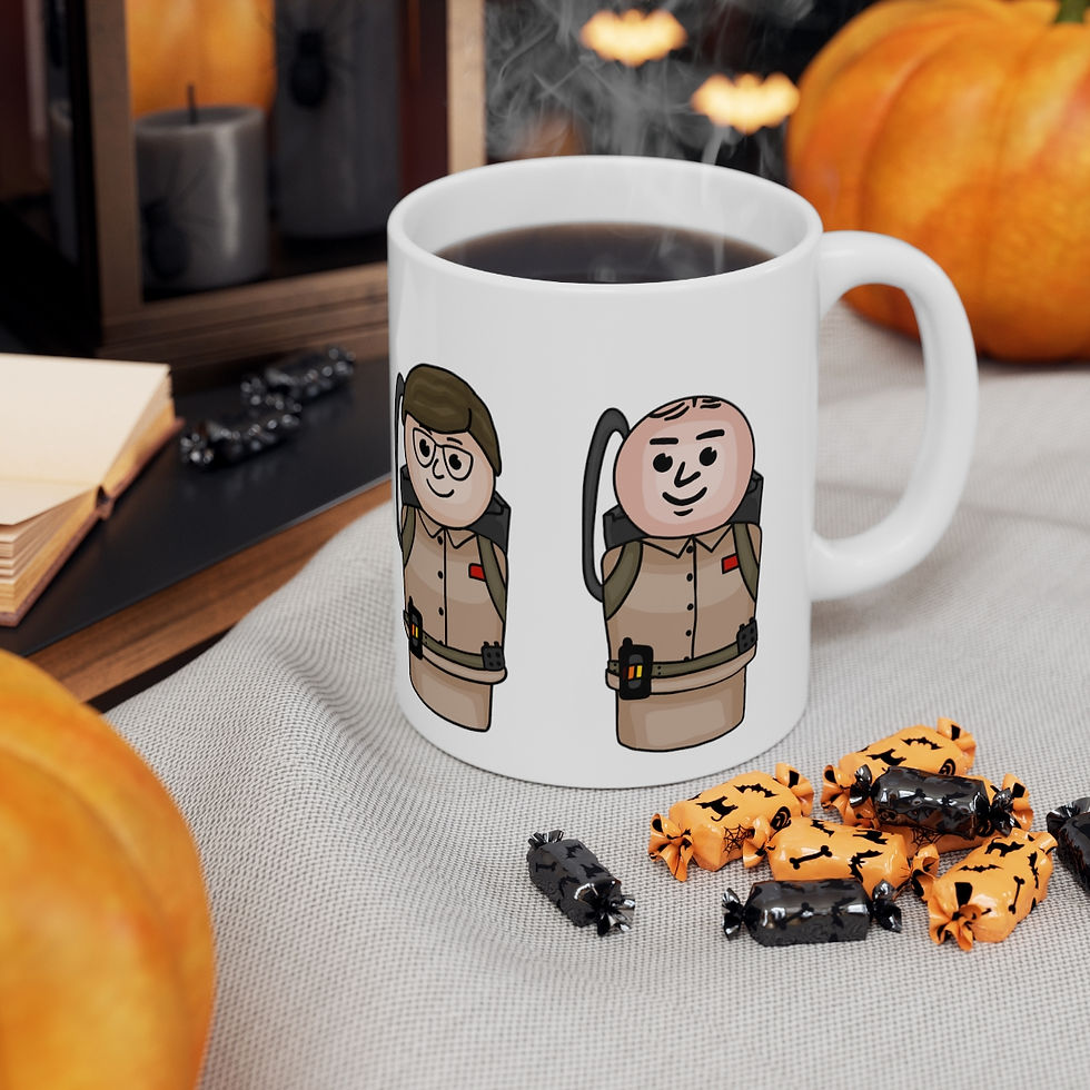 Thumbnail: Little Poltergeist Fighters Ceramic Mug 11oz