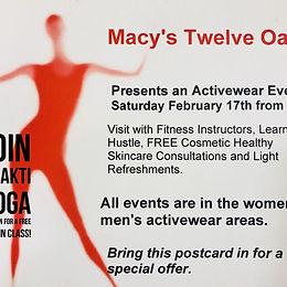 FREE Yoga at Novi Macy's for Heart Month
