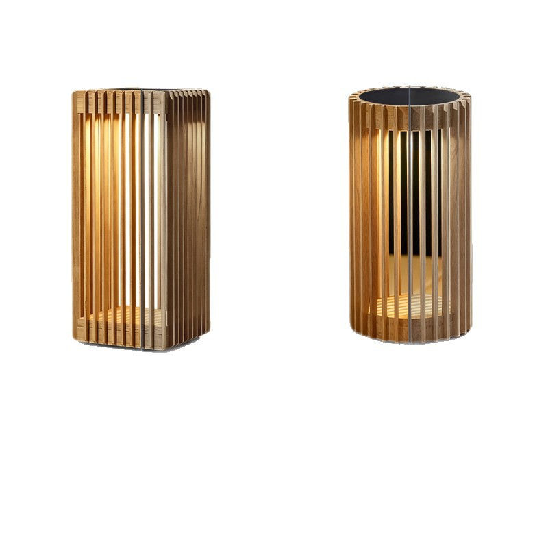Thumbnail: Japanese Style Solar Powered Outdoor Garden Light