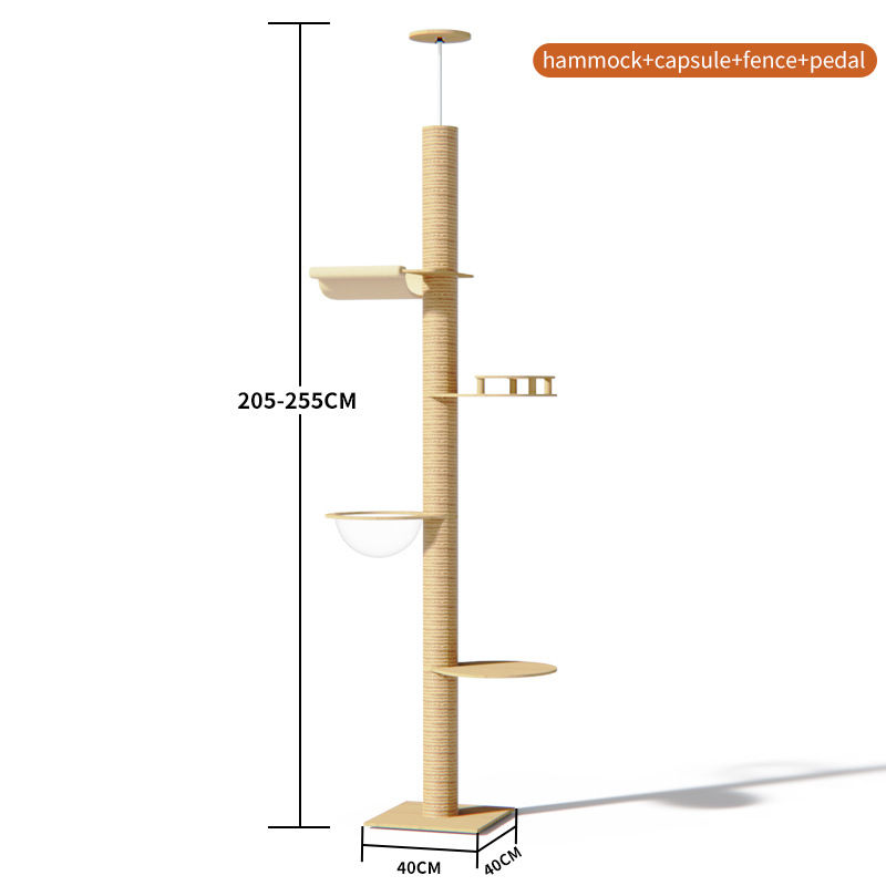 Thumbnail: Multi-Functional Cat Tree with Scratching Post
