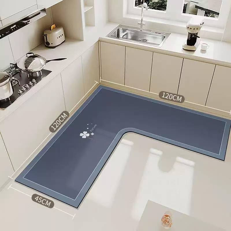 Thumbnail: L-Shaped Kitchen Floor Mat