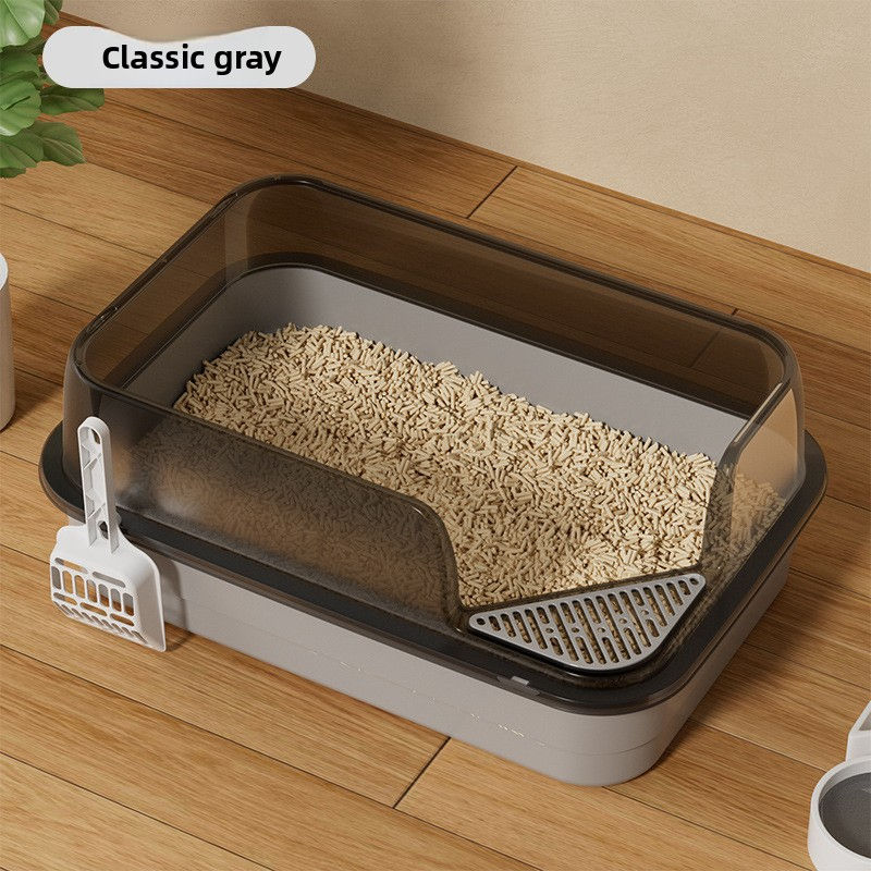 Thumbnail: Extra-large cat litter box