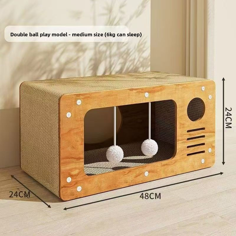 Thumbnail: Double Layer Cat Scratch Board Toy