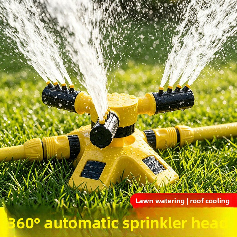 Thumbnail: 360 Degree Automatic Rotating Garden Sprinkler Head