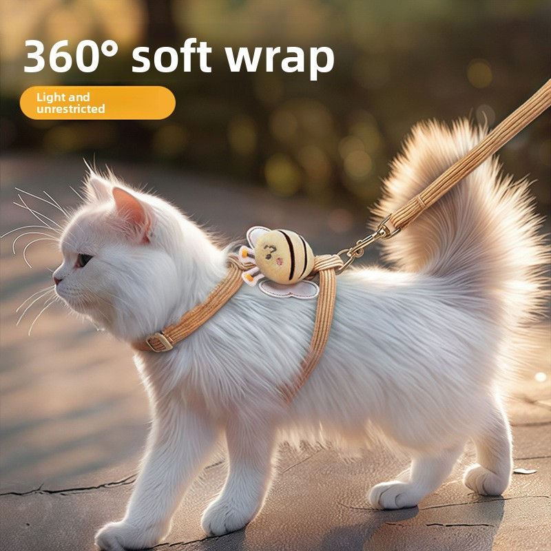 Thumbnail: Adjustable Cat Harness and Leash Set