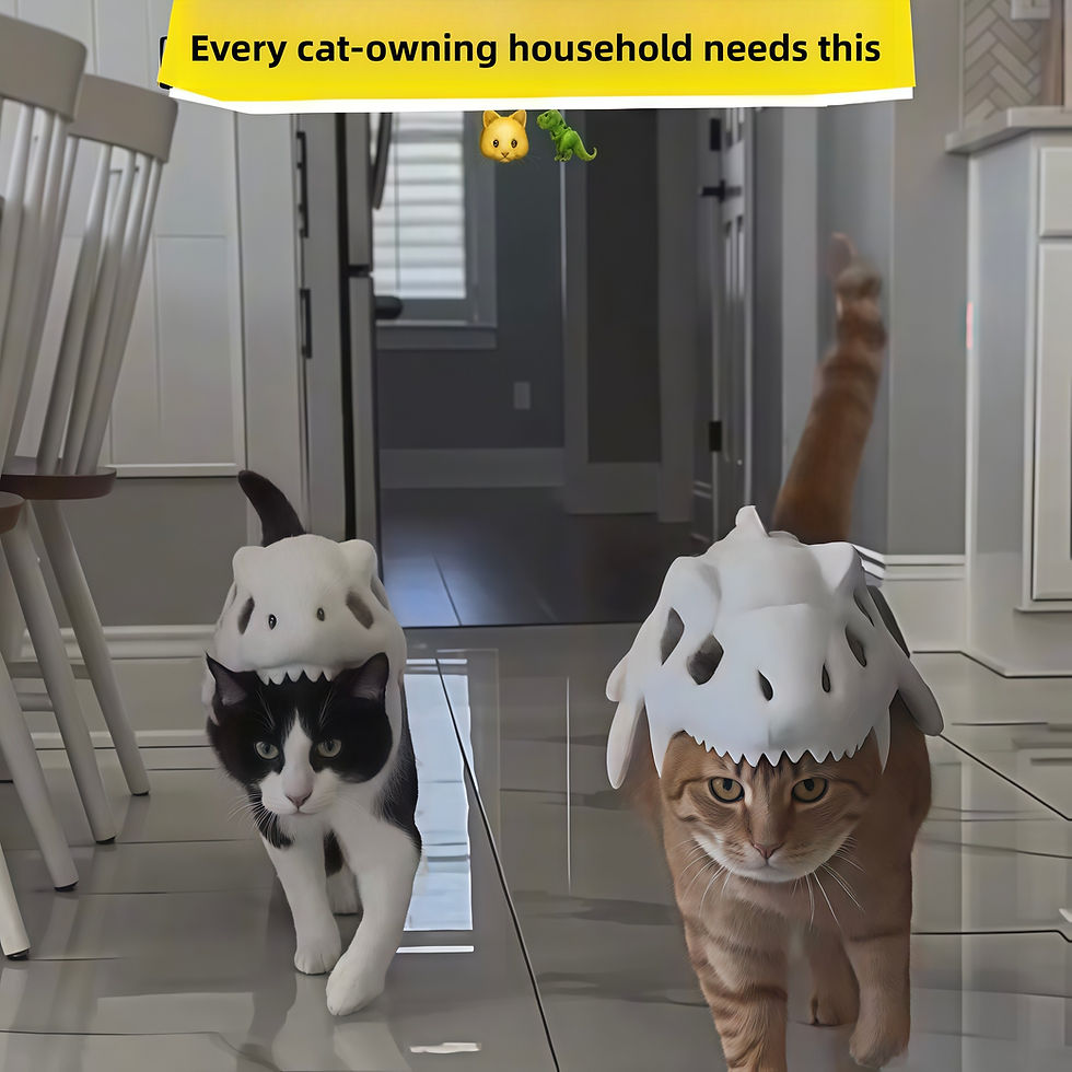 Thumbnail: Dinosaur Skeleton Pet Headgear