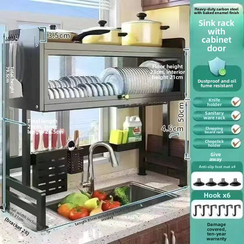Thumbnail: Kitchen sink rack