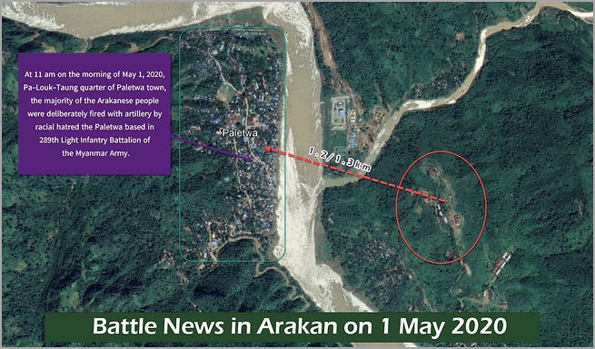 Battle News in Arakan on 1 May 2020