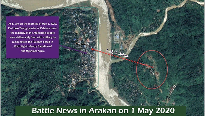 Battle News in Arakan on 1 May 2020
