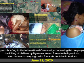 A press briefing to the International Community