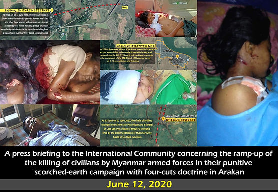 A press briefing to the International Community