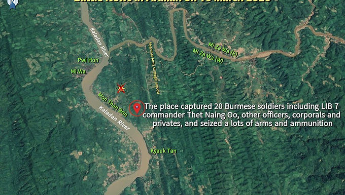 Battle News in Arakan on 10 March 2020