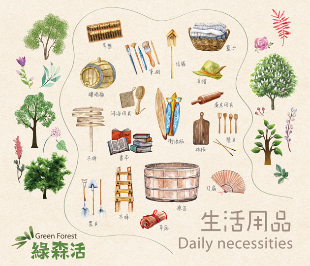 縮圖：6K月曆-綠森活-單本