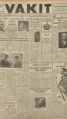 Vakit - 8 Temmuz 1929