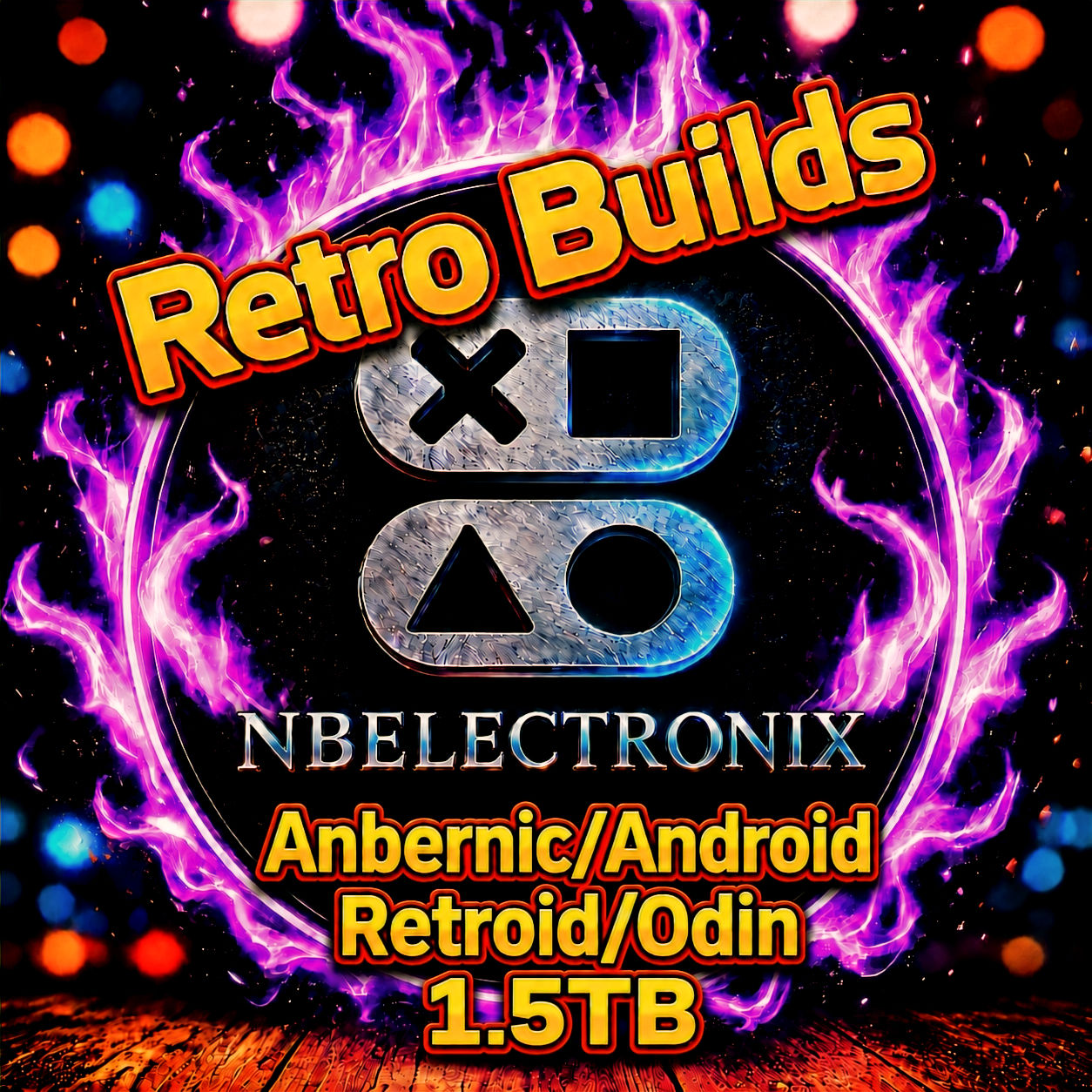 1.5TB SD Card Games Build for Android, Anbernic, Retroid & Odin Handhelds