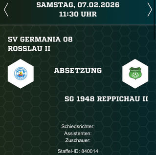 Testspiele Männer Absage!!!⚽️