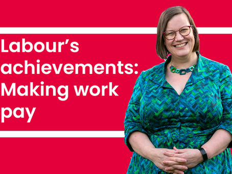 Labour's Achievements: Making Work Pay