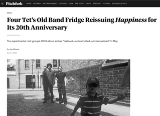 More love for Fridge reissue announcement