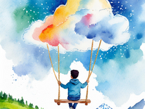 BULUTLARIN UCUNDA SALLANAN ÇOCUKLAR