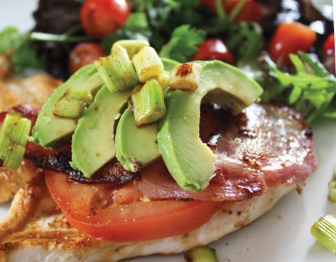 B.C.T.A.
(Bacon, Chicken, Tomato, Avocado)