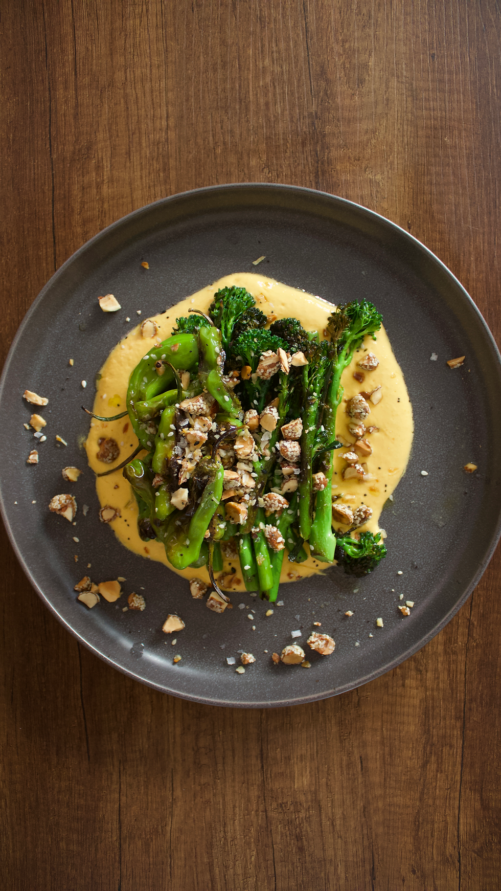 Ají Amarillo Yogurt With Charred Veggies