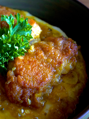 Ají amarillo Chicken Picatta