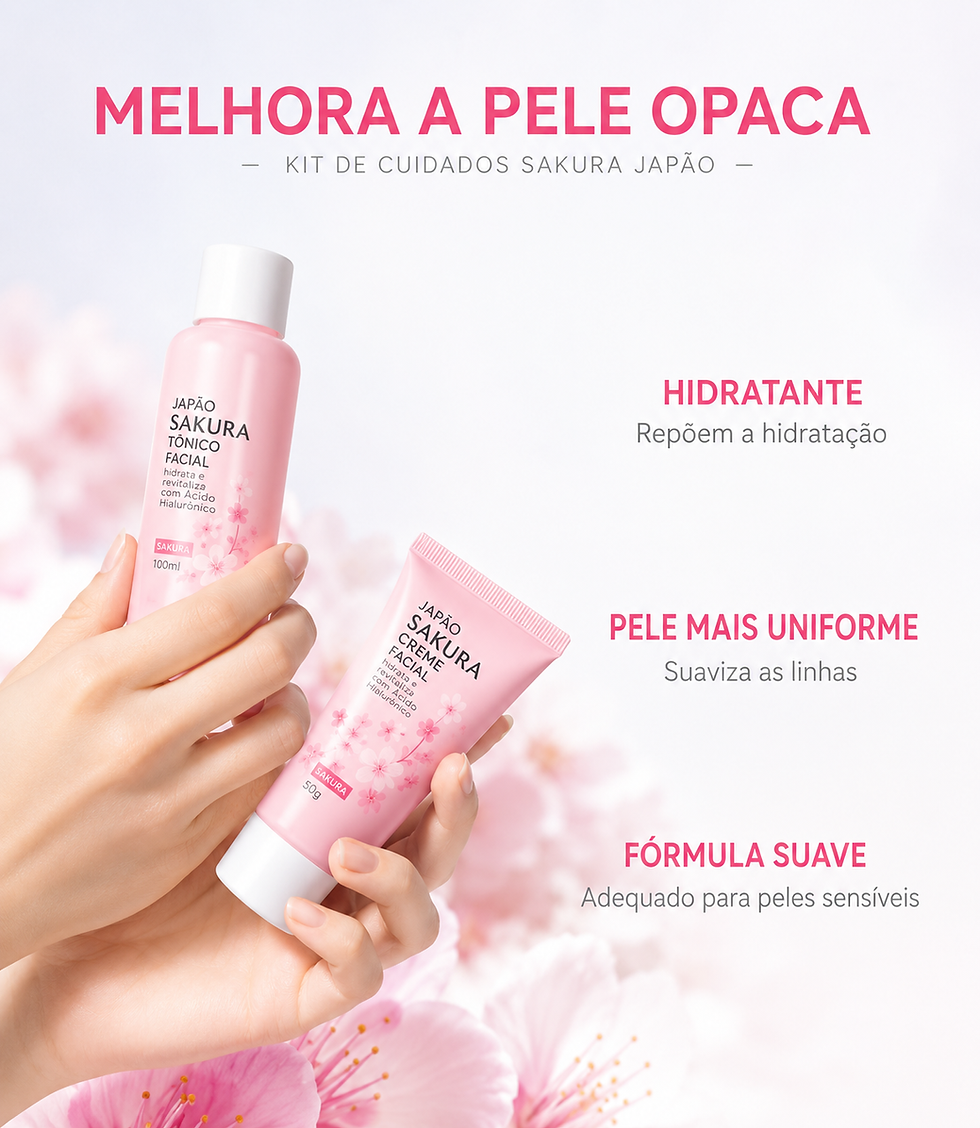 Miniatura: LAIKOU Sakura Beauty Kit – Cuidado Completo para a Pele
