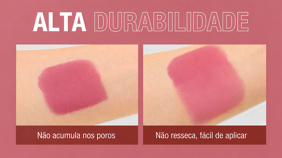 Miniatura: O.TWO.O Blush Stick 3 em 1 – Olhos, Lábios e Bochechas