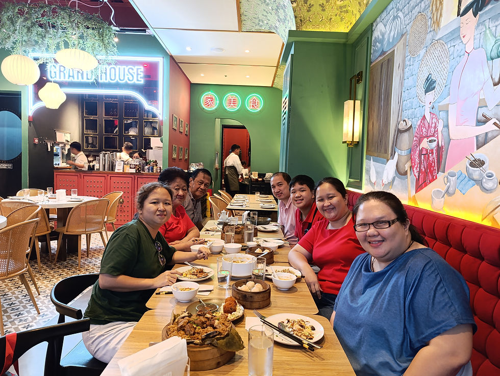 Alfaro fambam at Grand House Chinese Dining