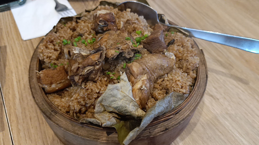 brown glutinous rice