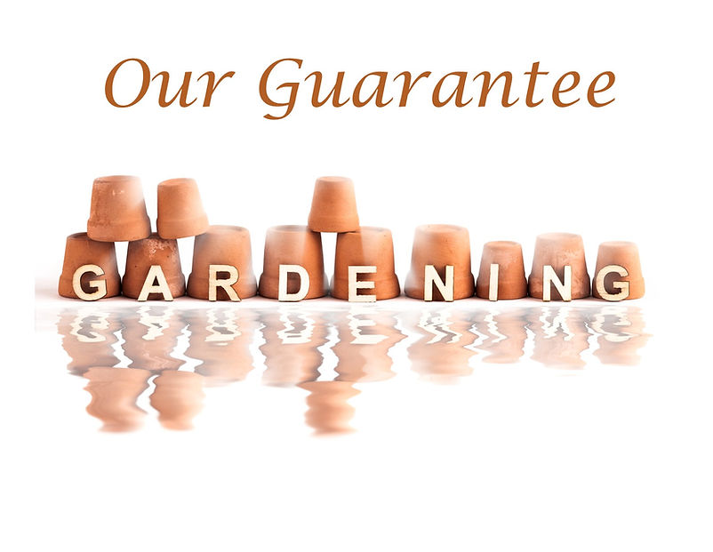 Our guarantee at Aloha Home and Garden