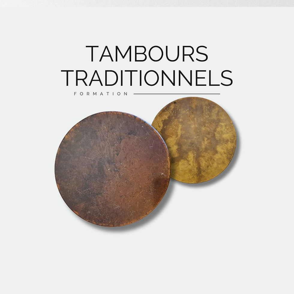 Formation Tambours Traditionnels – Rythmes & Guérison
