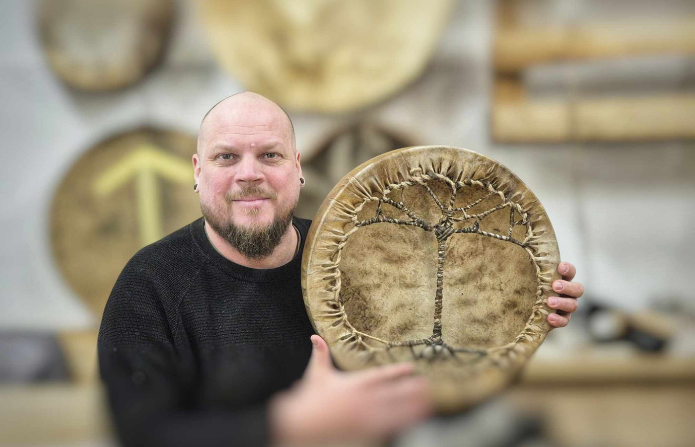 Le tambour tribal