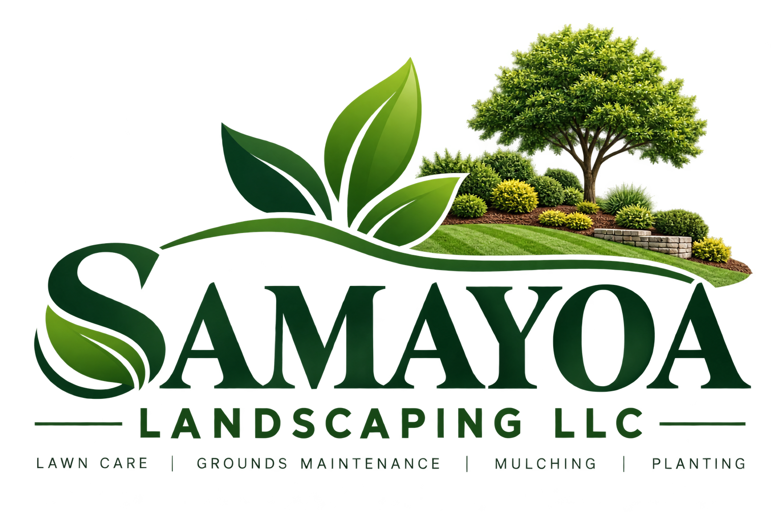 Samayoa Landscaping logo