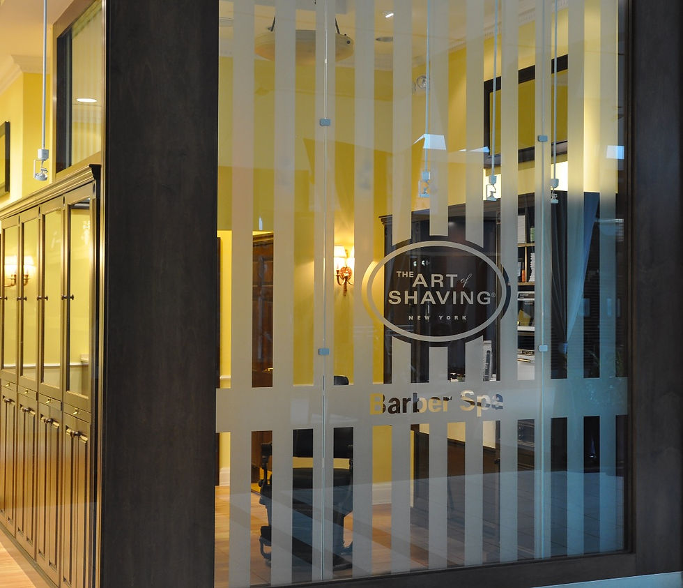 Etched StoreFront Glass