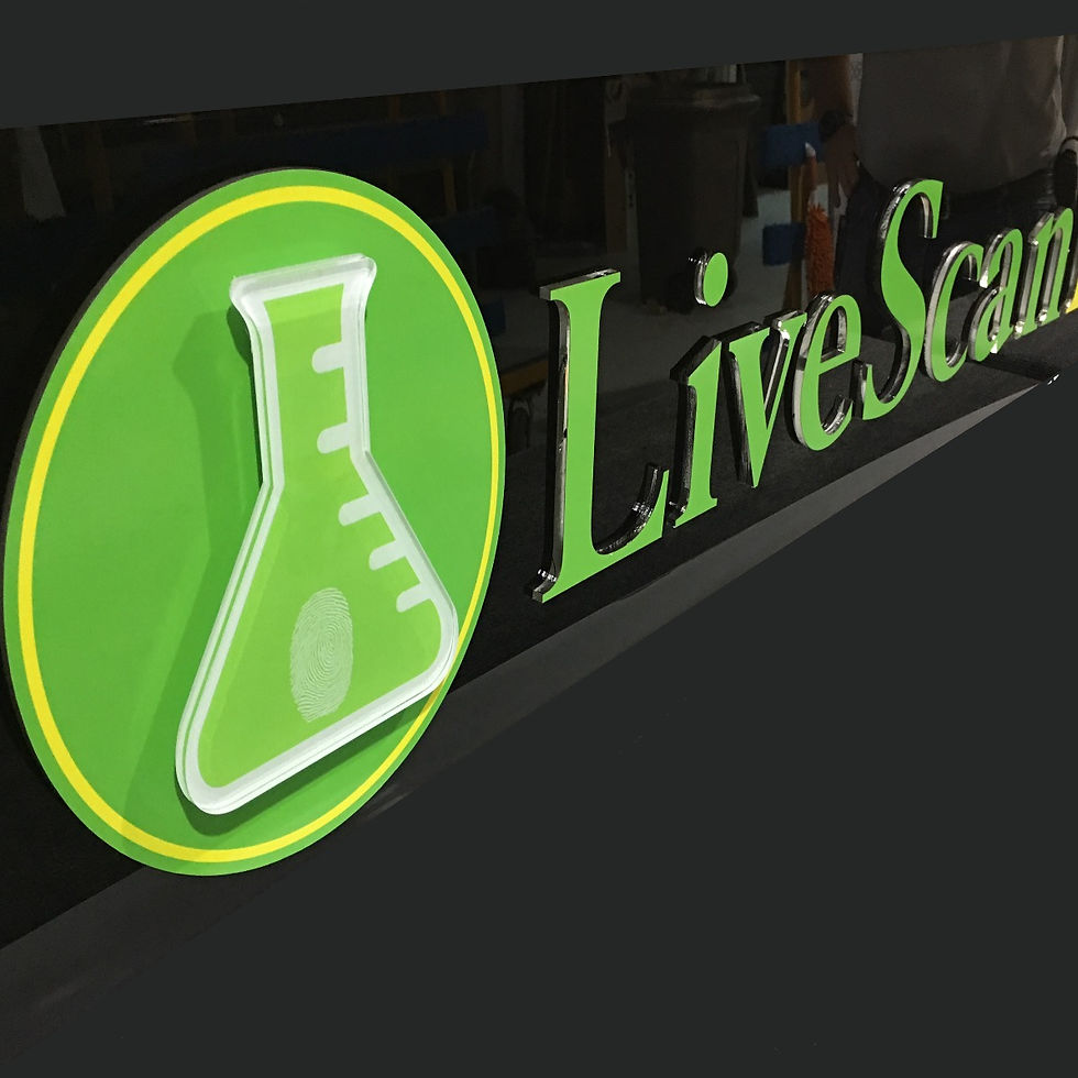 Laser Cut Signage