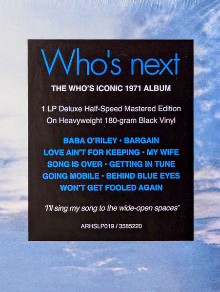 Thumbnail: The Who – Who's Next (2023)