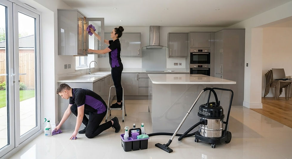 Spify vetted PAYE strike team executing after builders cleaning in Driffield