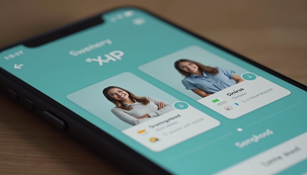 Cleaning app interface showing cleaner profiles marked as vetted