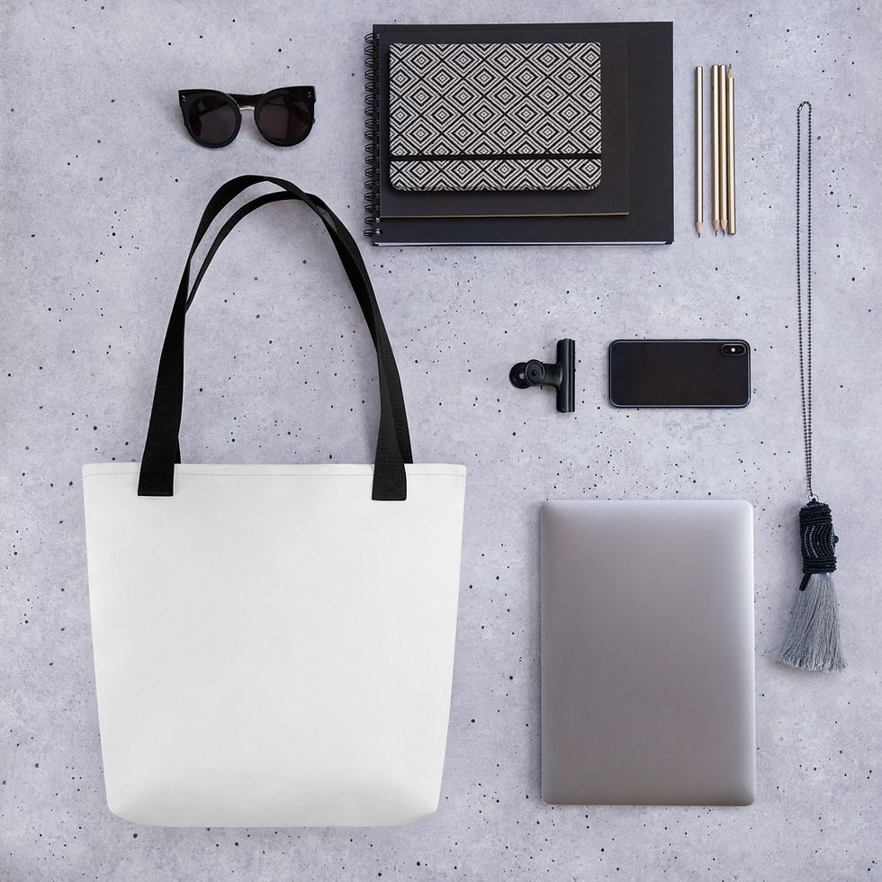 Thumbnail: Lesbian Pride Rainbow Tote bag